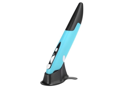 HURRISE Tipo de bolígrafo Mouse Pocket Mouse Stylus Tablet con lápiz óptico USB para PC Teclado de computadora Azul Pr-03