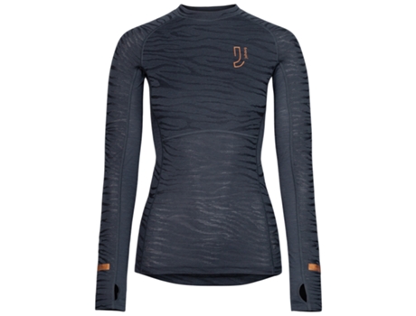 Camiseta de Mujer para Deporte JOHAUG Larga Advance Tech Lana Azul (M)
