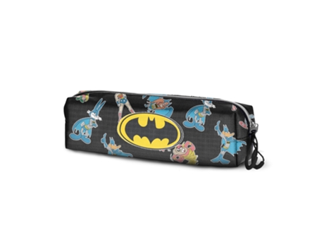 Looney Tunes Batman Tunes Estuche Portatodo Cuadrado FAN 2.0, Negro
