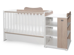 Cama Convertible 5 Configuraciones LORELLI White/Amber