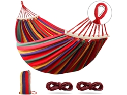 Rede de Descanso Tecido Lona Espessada 275 X 155 Cmvermelho 