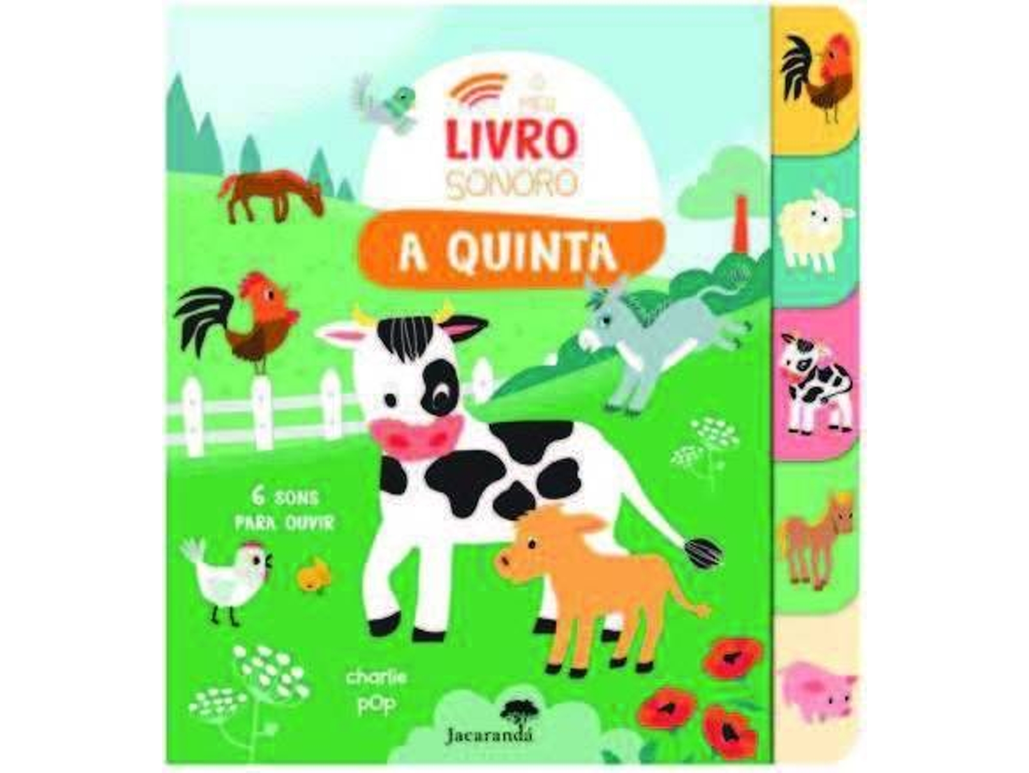 Libro O Meu Libro Sonoro - A Quinta de Charlie Pop (Portugués)