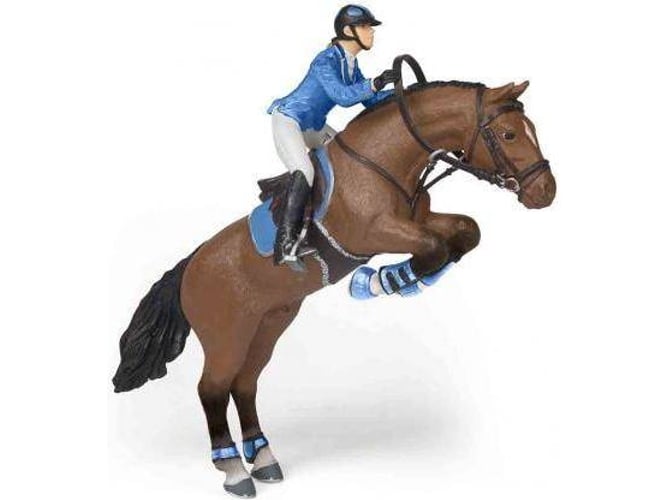 Figuras PAPO Caballo de Salto de Obstáculos + Cavaleira