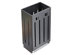Soporte De Acero Inoxidable Para Palillos De Dientes Con Escurridor Perforado Para Utensilios De Cocina.
