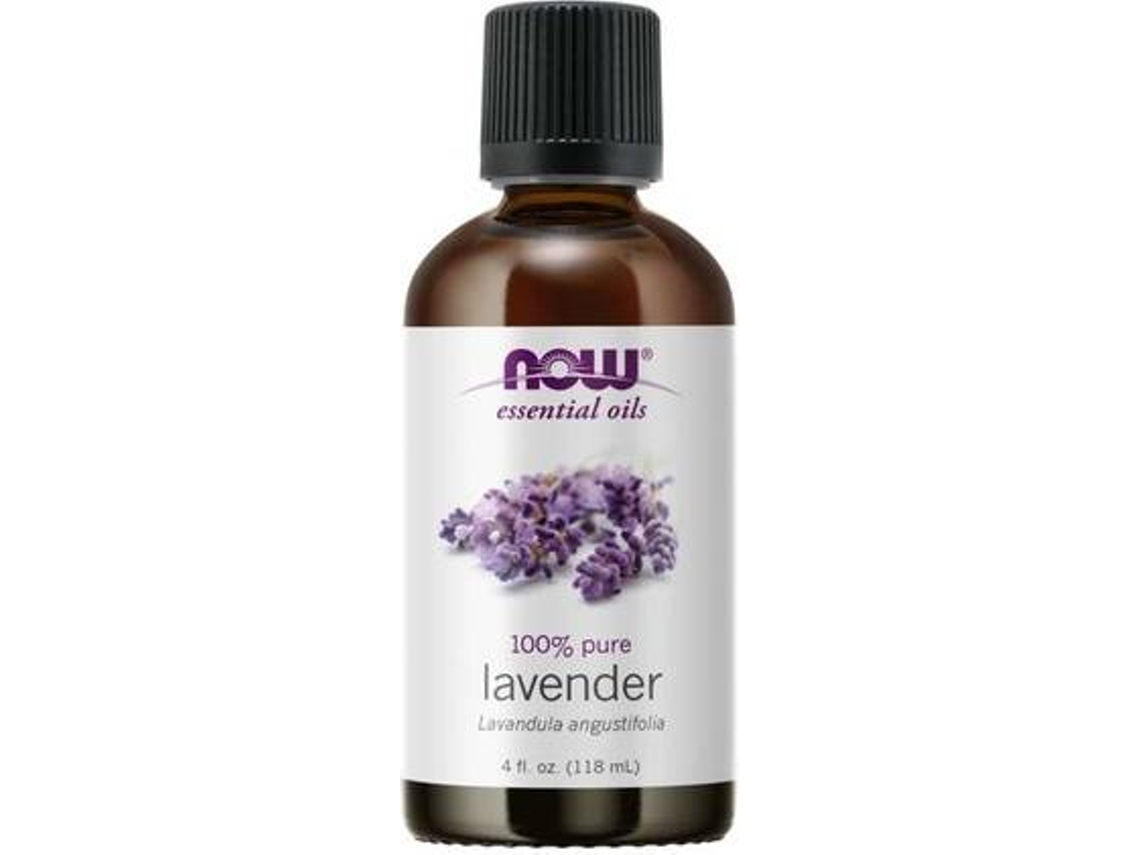 Aceite Essencial NOW Essencial De Lavanda (118 ml de óleo essencial (Lavanda))