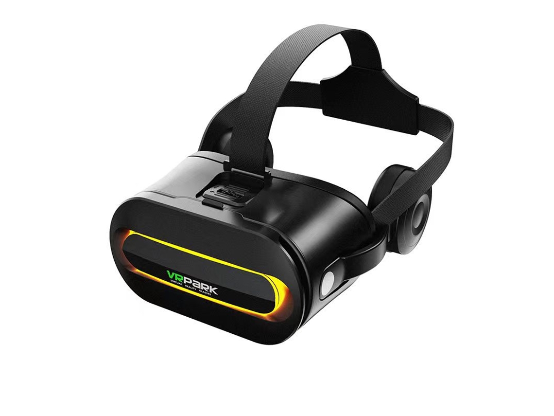 Óculos Vr Montados Na Cabeça Óculos De Realidade Virtual Com Fone De Ouvido Estéreo Hifi 