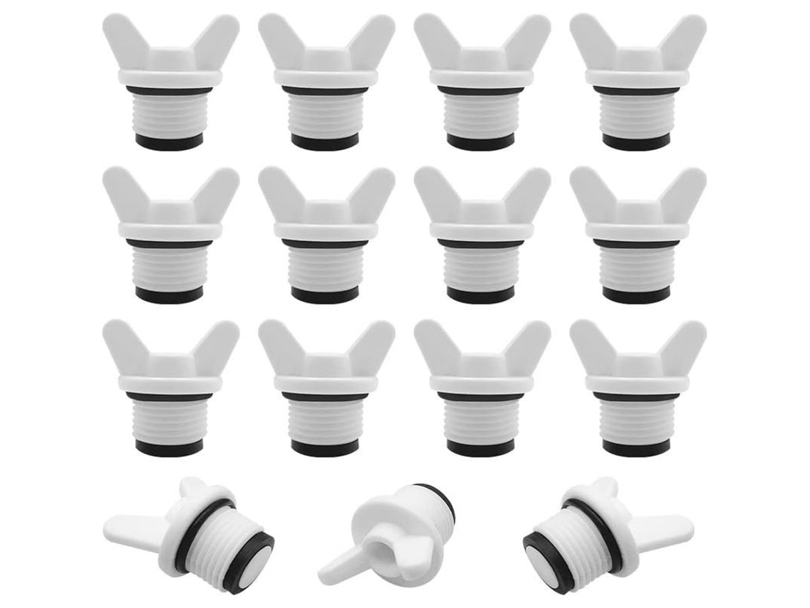2026altiro-conector Macho Roscado Bsp De 1/2'', 15 Piezas, Tapones De Fontanería, Lavadora, Lavavajillas.