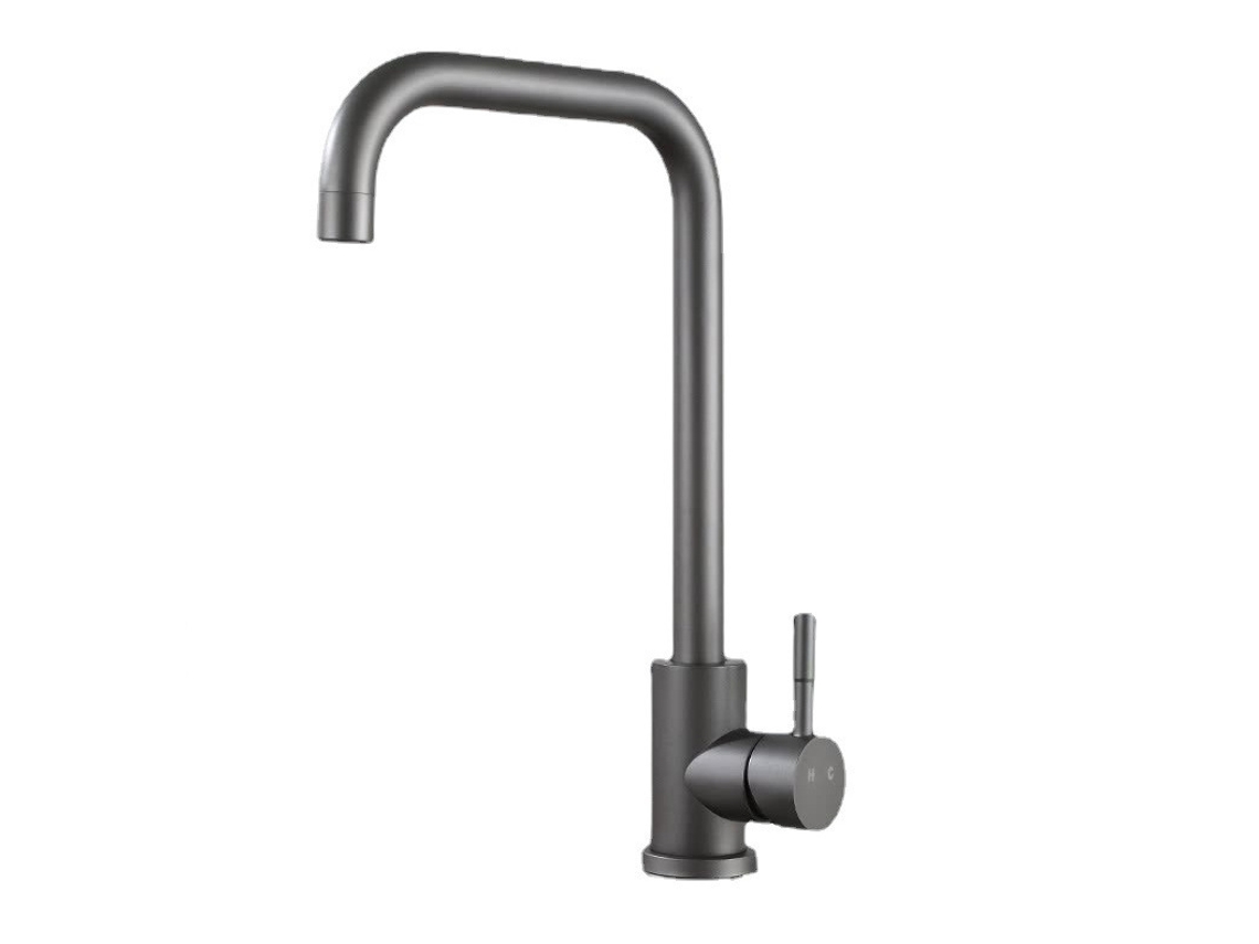 Grifo Eifson de acero inoxidable para agua caliente y fría (ceniza)