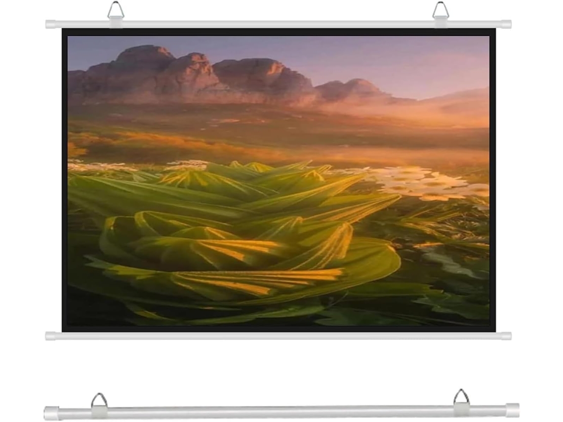 Pantalla De Proyector Portátil De Mano, Pantalla De Proyección Hd Para Exteriores 16:9/4:3, Pantalla De