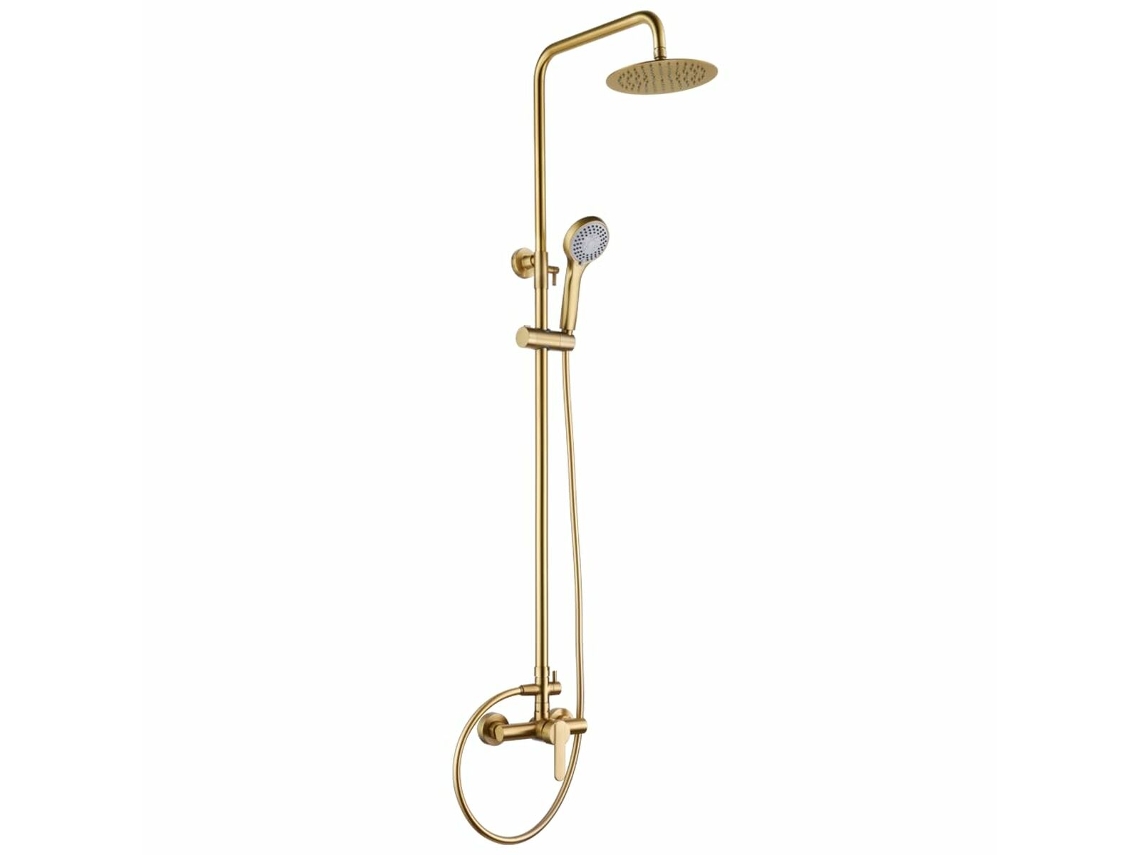 Columna de ducha Imex Roma Oc Bdr001 Oc de acero inoxidable, 150 cm, 1 posición