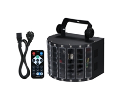 Neoglint 100 240 V 24 W RGBW LEDs 7 canales DMX 512 Control de voz activado por voz Control automático L Yunzii