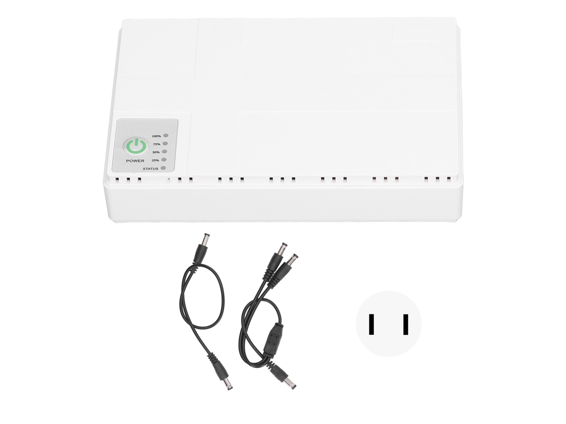 2026-mini Ups De Backup De Energía Con Salidas 5v 9v 12v Y Usb 5v 2a Para Cámara Router 85-265v Plug Us