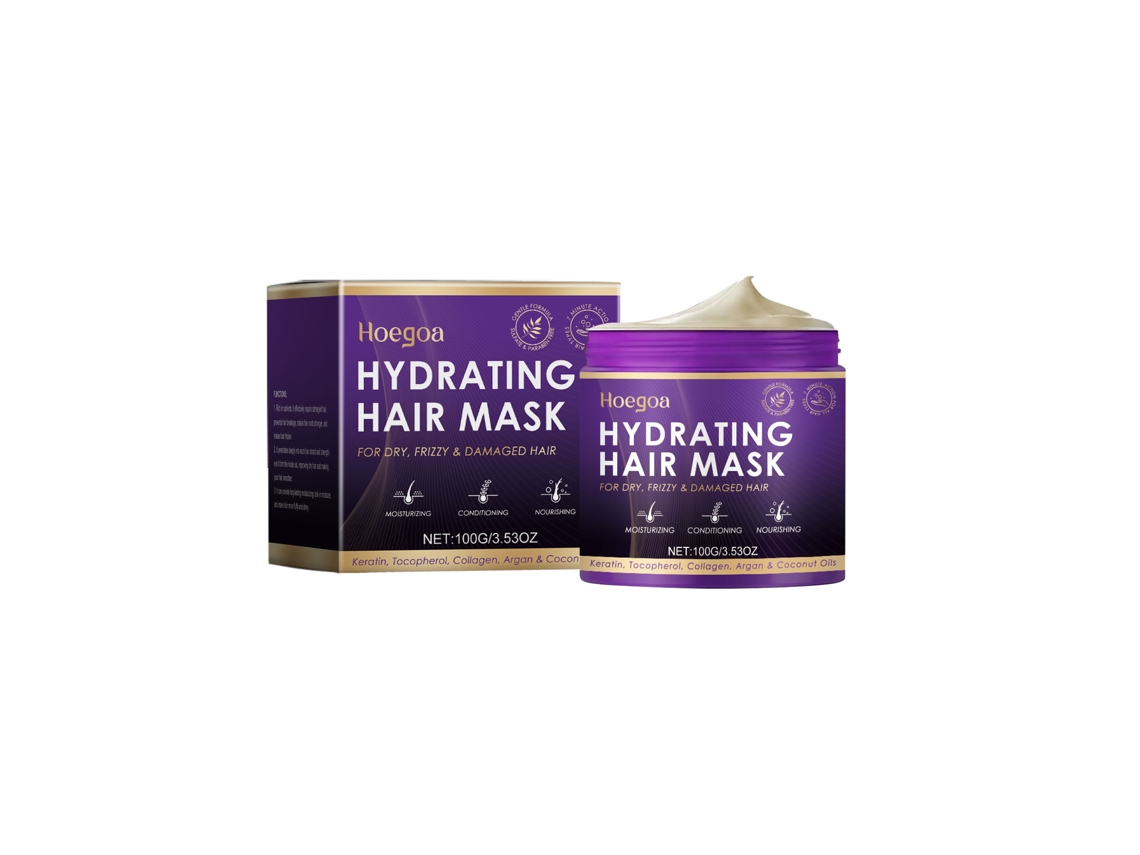 Mascarilla hidratante profesional para el cuidado del cabello