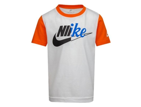 Camiseta de Niños NIKE KIDS Nbn Colorblock Blanco (4/5 Años)