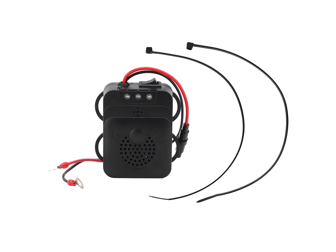 Rebe-repelente Ultrasonico De Ratas Para Vehiculos Led 12v Expulsor Electronico De Ratones