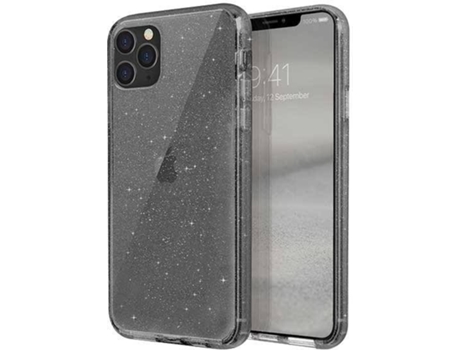 Funda iPhone 11 Pro Max LMOBILE Uniq Lifepro Tinsel Negro