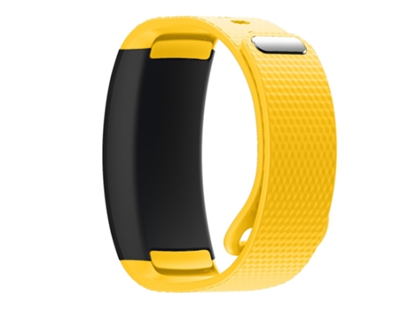 Correa de Silicona flexible para Samsung Gear Fit2 - amarillo