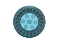 Moneda Táctil Deslizante Para Adultos, Juguete Sensorial Portátil, Azul Cielo.
