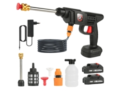 Pistola de lavado inalámbrica, 21 V, 200 W, presión de agua de 50 bar, baterías de 2 A, OEM eléctrica