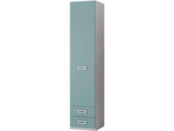 Armario MUEBLAM Artic Aqua Blue Melamina (50x232x50 cm)