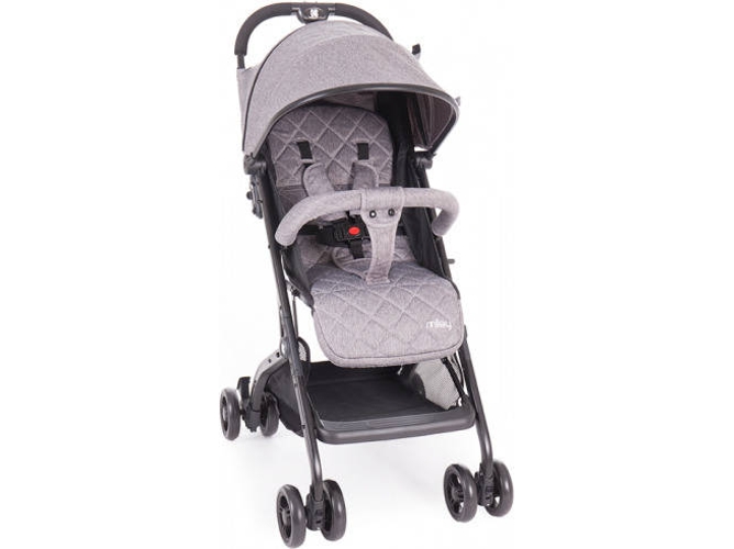 Carrito de Bebé Individual KIKKA BOO Gris