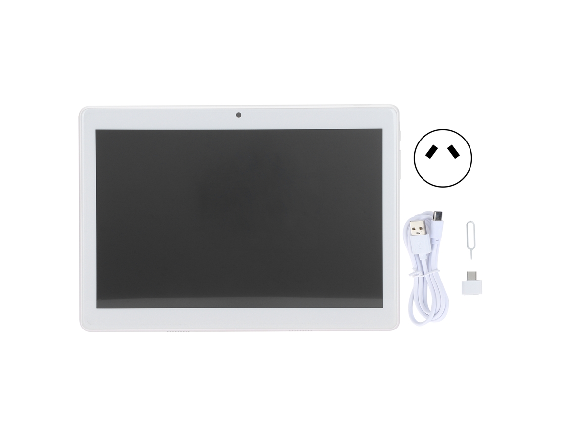 Tableta IPS Octacore de 10 pulgadas con pantalla HD, ideal para películas, lectura y juegos, luz dorada