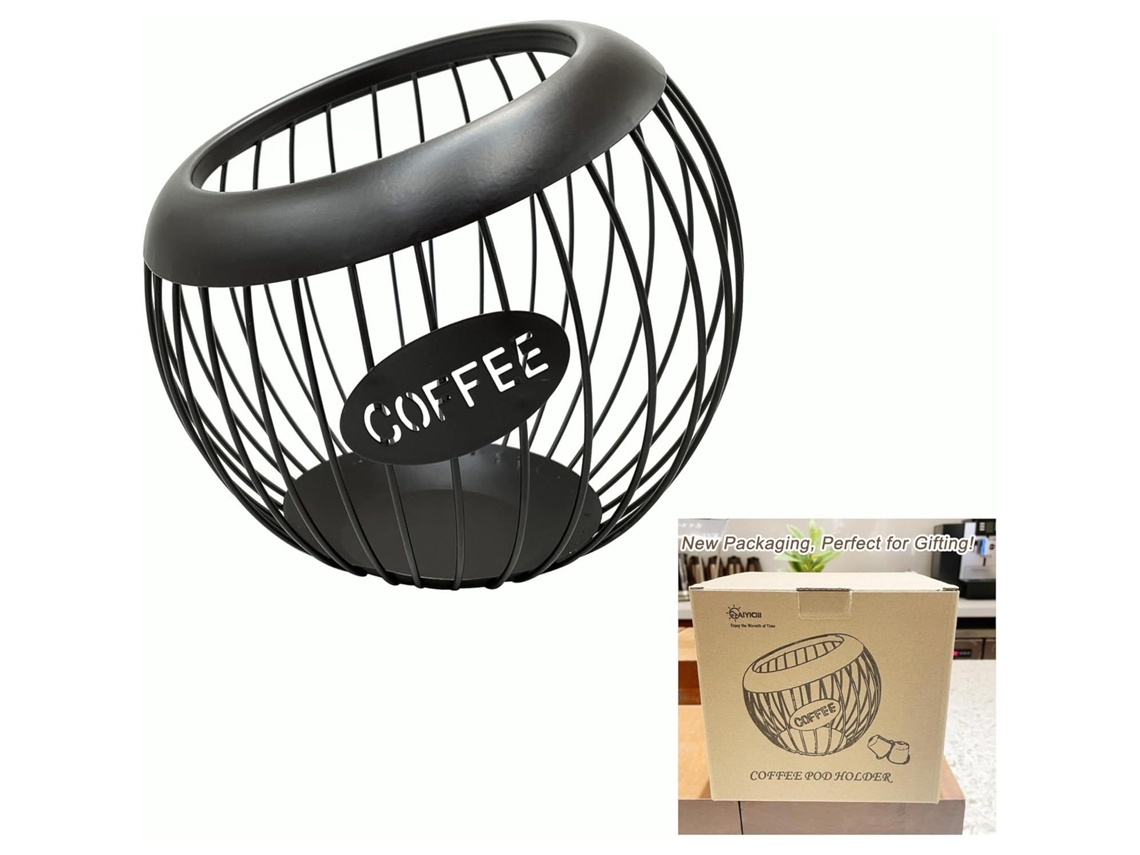 Caja de embalaje de café de gran capacidad Mudg (negro)