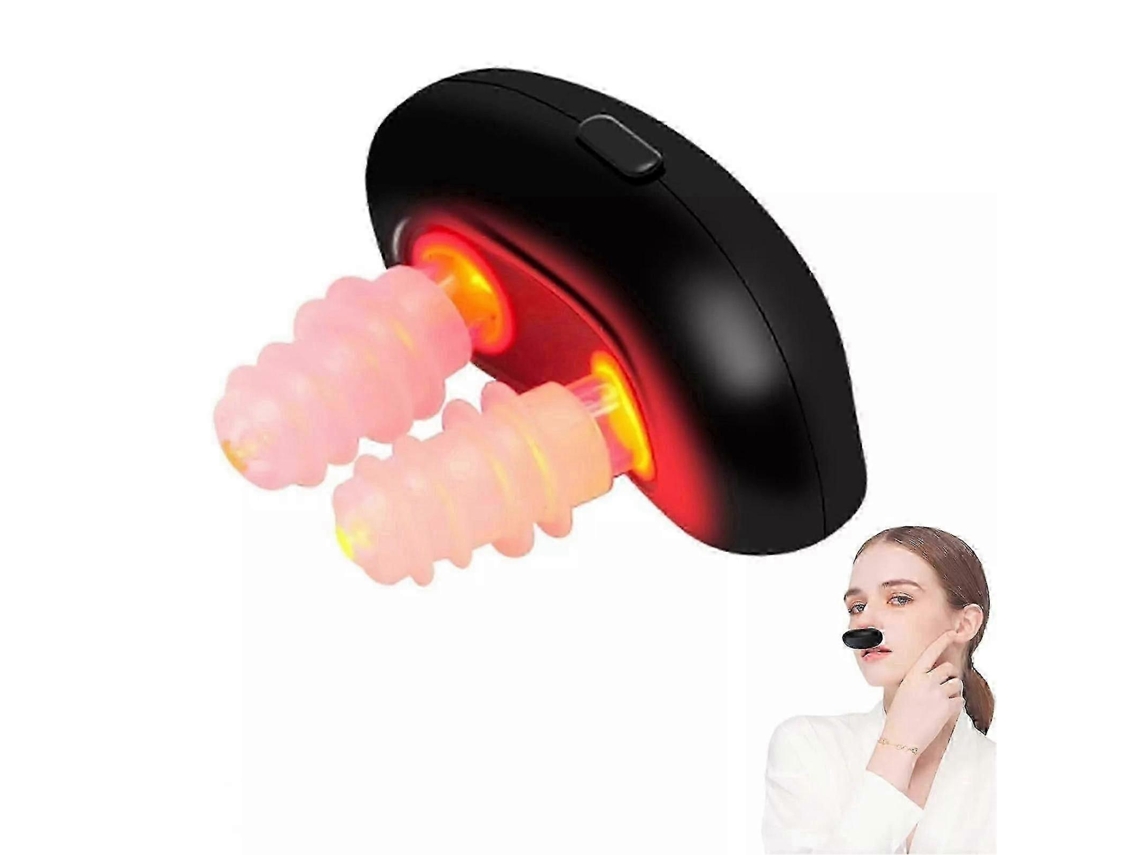 Dispositivo portátil de terapia nasal con luz roja, máquina infrarroja inteligente para la rinitis y los síntomas de alergia.