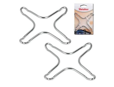 Metaltex soporte reductor universal fuego cocina gas (2 udes)