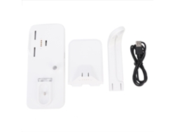 Soporte De Carga Inalámbrica Portátil Tres En Uno Para Teléfono, Reloj Y Auriculares - Carga Rápida - Blanco