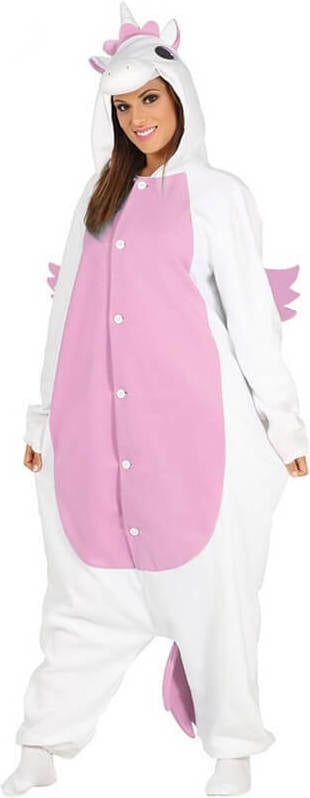 Costume Pigiama Rosa tutone costplay de mujer disfrazzes pijama unicornio talla l