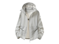 Chaqueta Chrui Protección Upf 50+ Transpirable Y Secado Rápido (gris, M)