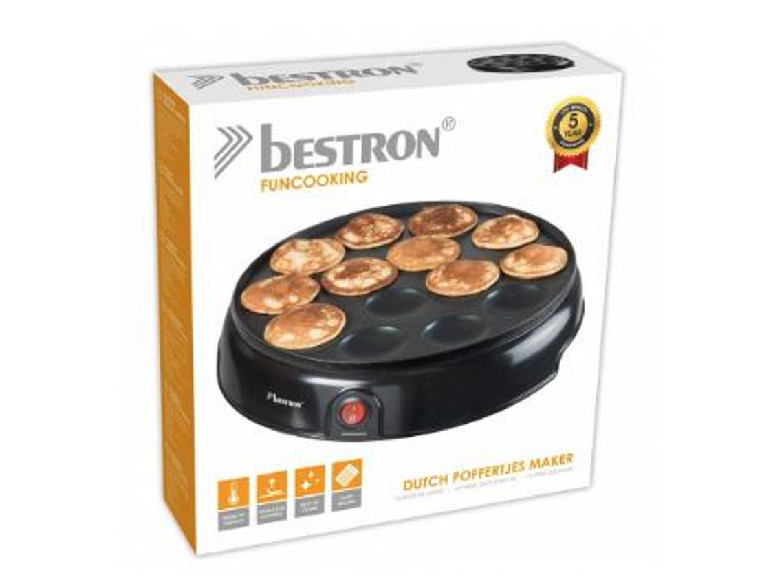 BESTRON Crepes Maker Apfm700Z (800 W - Negro)