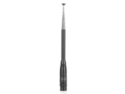 Antena portátil de doble banda 144/430 MHz con conector BNC