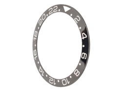 Bisel De Cerámica Para Reloj De 38 Mm, Blanco Y Negro