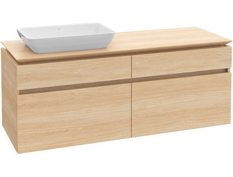 Módulo de lavabo Villeroy &amp Boch Legato B719 1600x550x500mm lavabo a la izquierda