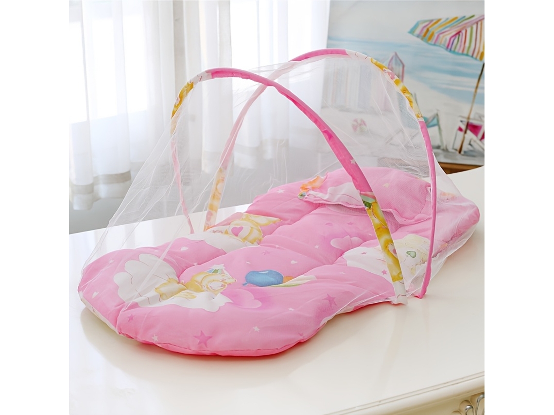 Mosquitera Compacto Viaje Para Bebés, Protección Contra Los Mosquitos, Imprescindible Para El Verano Terraza Exterior, Resistente, Multifu