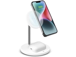 Cargador Vertical SBS Inalámbrico 2X Wire (Blanco)