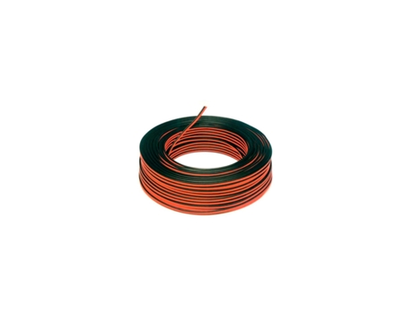 Rollo 100m Cable Eléctrico Plano Manguera 2x0.5mm² para Tiras LED Monocolor