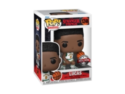 COSAS EXTRAÑAS Lucas Em Jersey Us Pop ¡Figura Funko exclusiva! vinilo