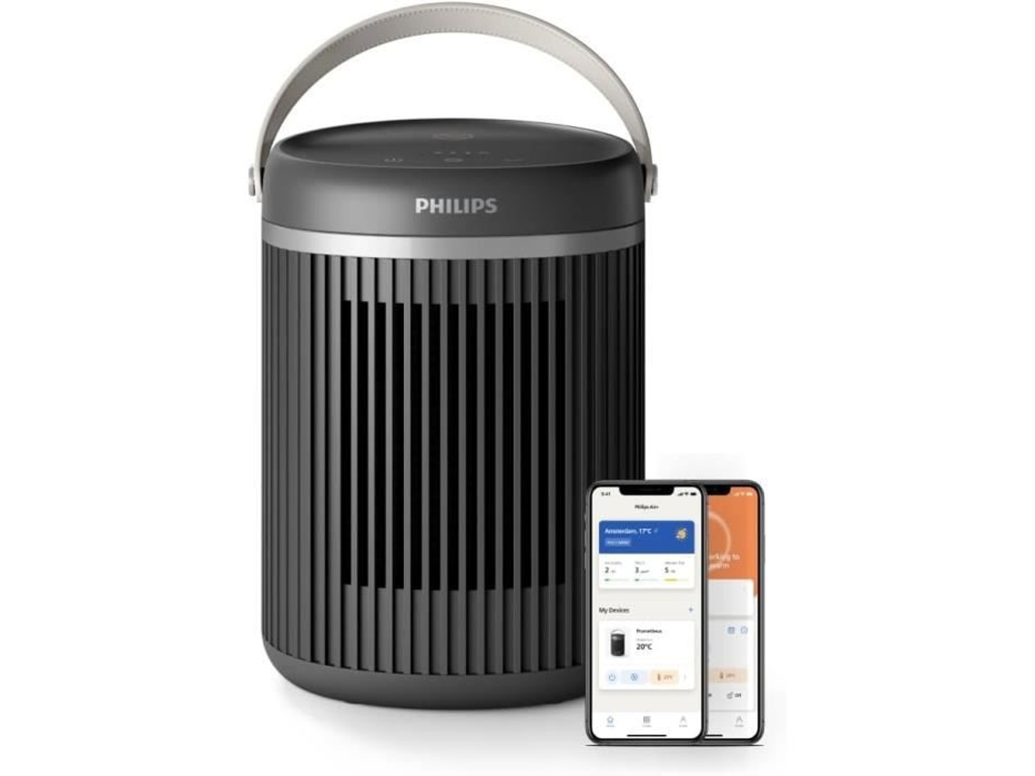 Calefactor con ventilador conectado Philips Serie 3000 de 2000 W y ahorro de energía