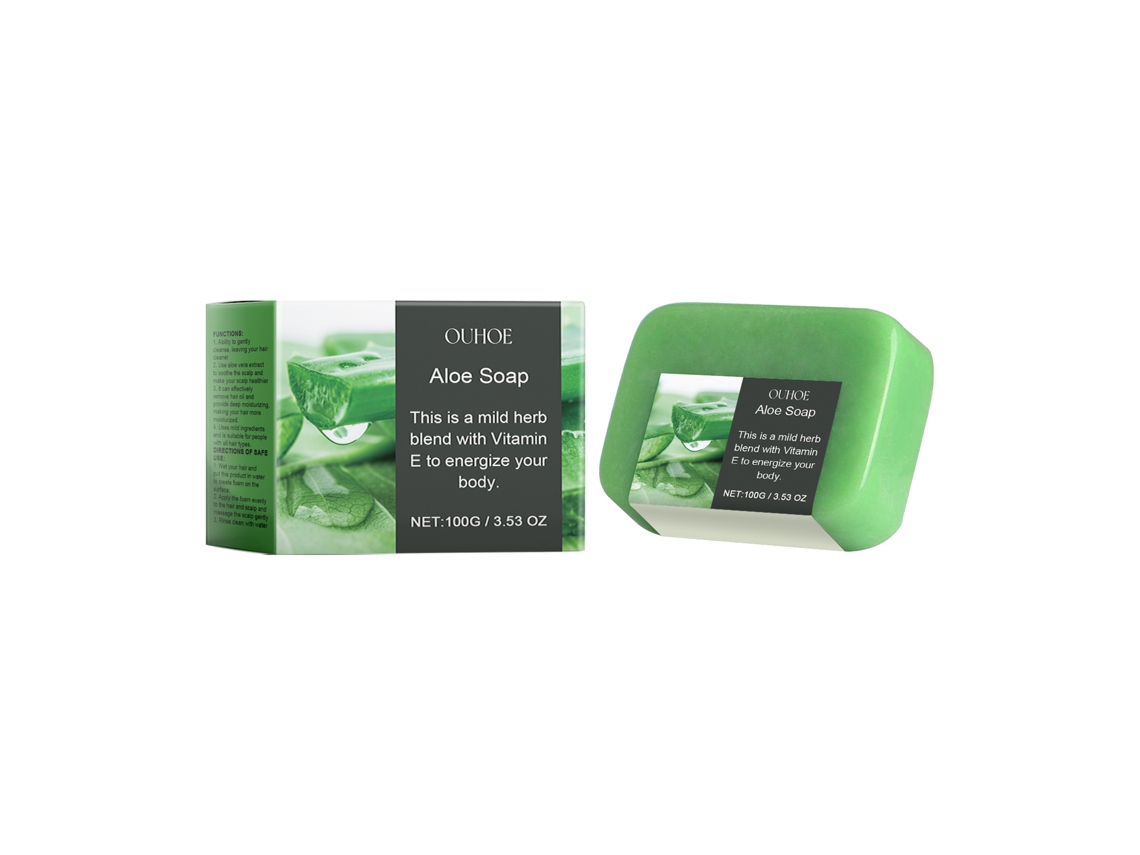 Jabón capilar con aceite esencial de aloe vera