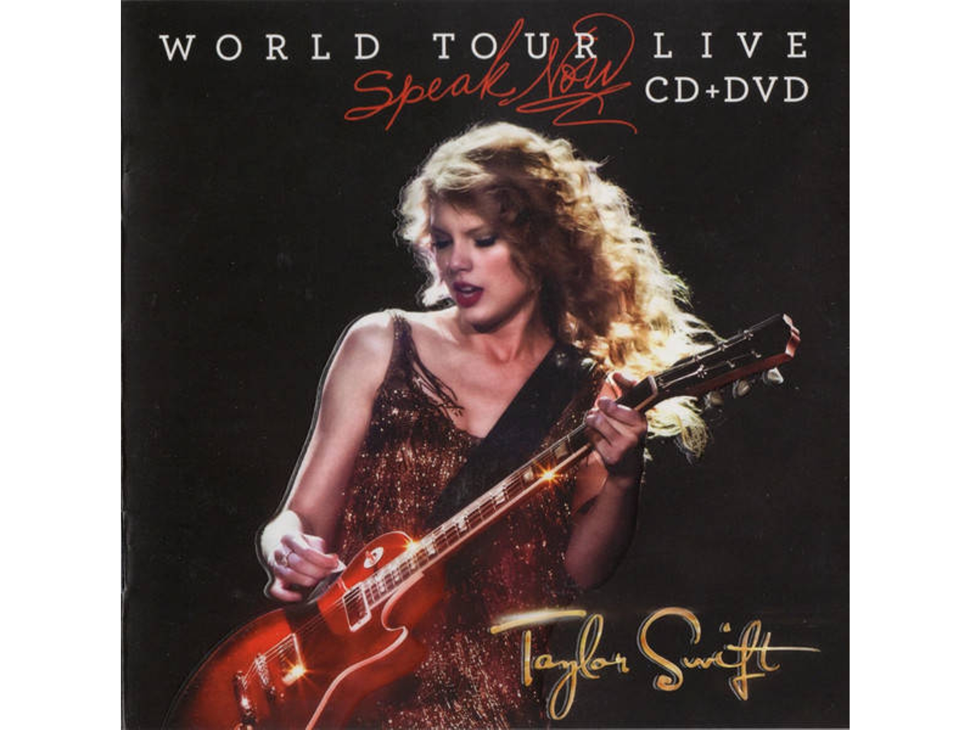 CD + DVD Taylor Swift - Speak Now World Tour Live CD+DVD