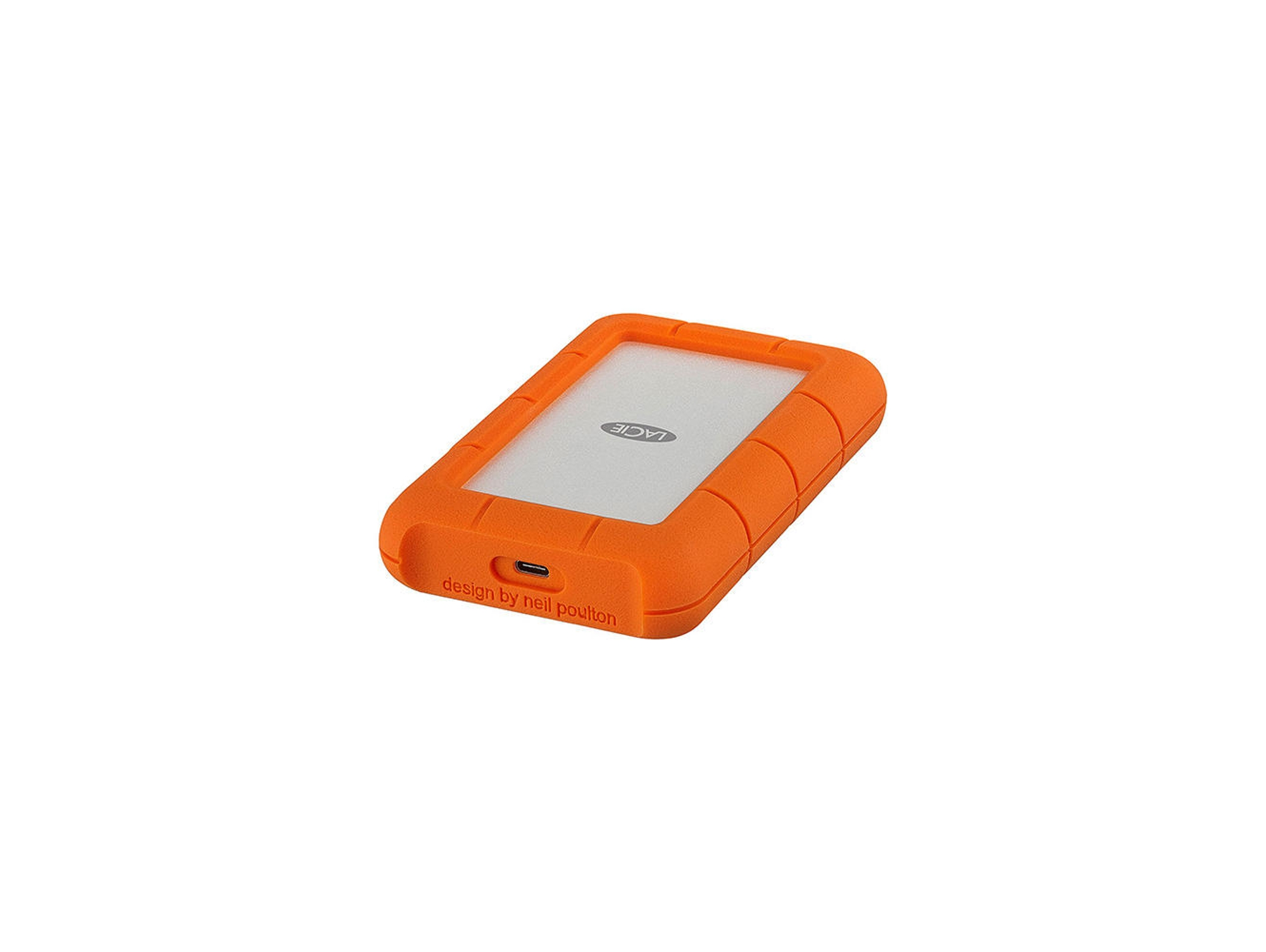 Disco HDD Externo LACIE Rugged USB (Naranja - 2 TB - USB 3.0)