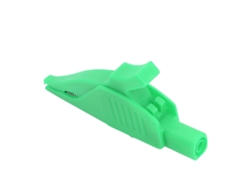 Pinza Eléctrica Aislada De Latón Pa 32a/1000v Para Comprobador De Baterías De Coche, 4 Mm, Color Verde.