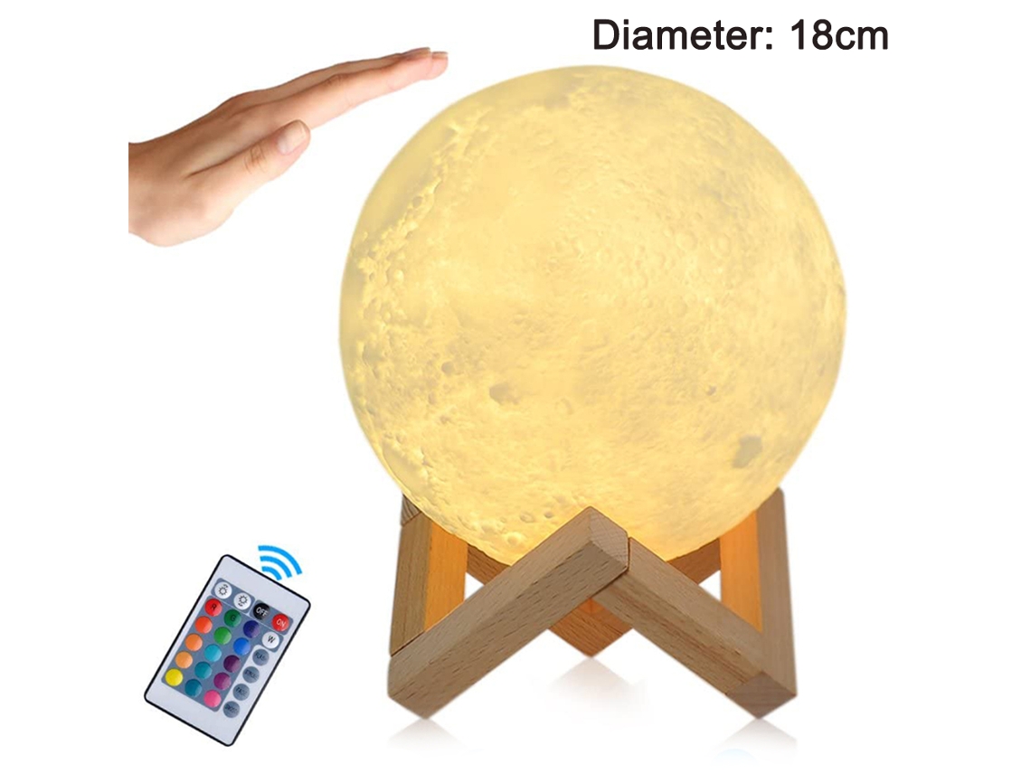 Luna Luminosa USB Táctil (3 Unidades)