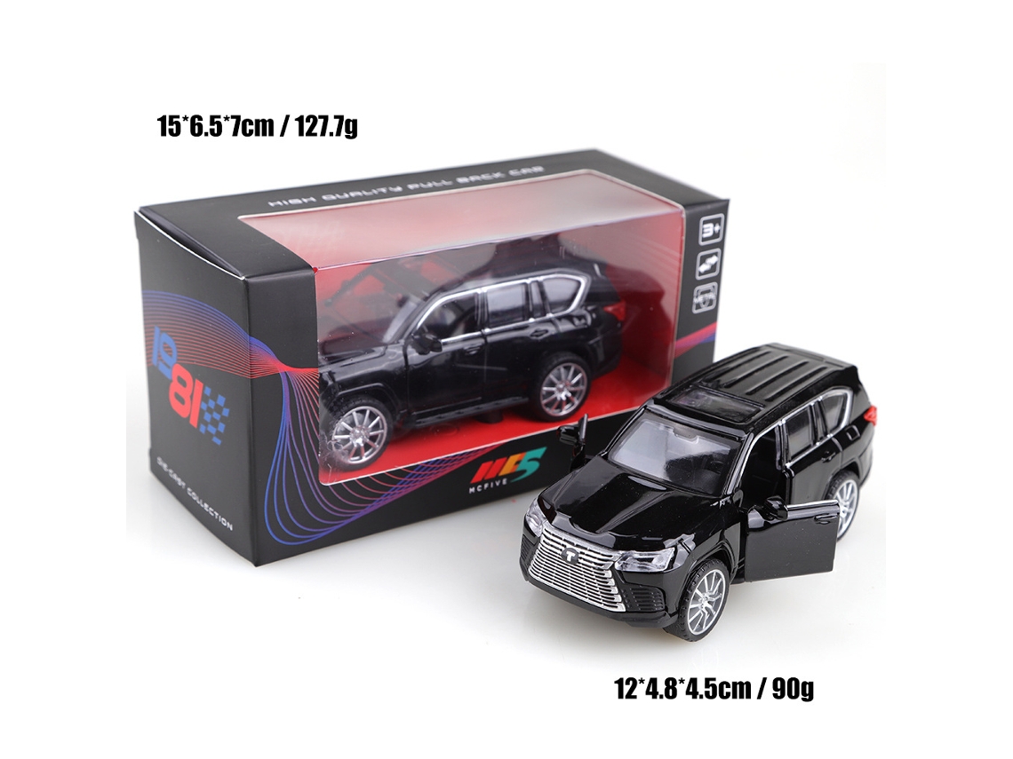 SUV todoterreno en miniatura a escala 1/43, fabricado en metal fundido a presión, para decoración de automóviles. MDUG