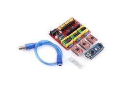 Placa Cnc Shield Con Controlador A4988, Placa Nano 3.0, Kit De Impresora 3d Con Cable Usb