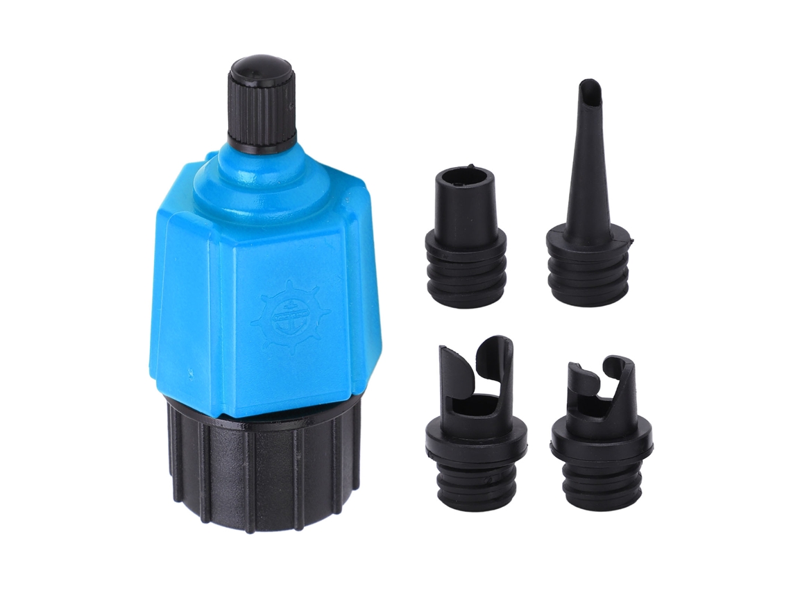 Adaptador de válvula de aire para barco, kayak, inflable, compresor, conector, azul | Sin marca