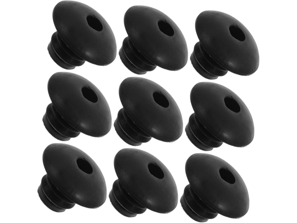 120piezas Tapones Goma Ganchos Tablero Perforado Tope